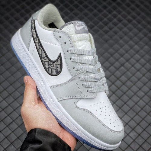 Nike + Dior Men Shoes Fashion Sneaker Luxury Brand Sports with Original Box