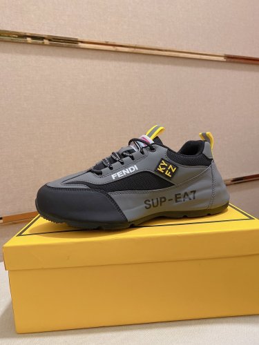 Fendi Mens Shoes Fashion Sneakers Luxury Brand Casual Shoes for Men with Original Box