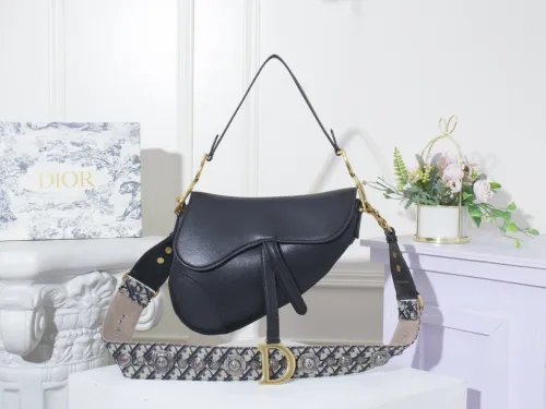 Dior Womens Bag Saddle Bag Luxury Brand Design Fashion Type Shoulder Bags