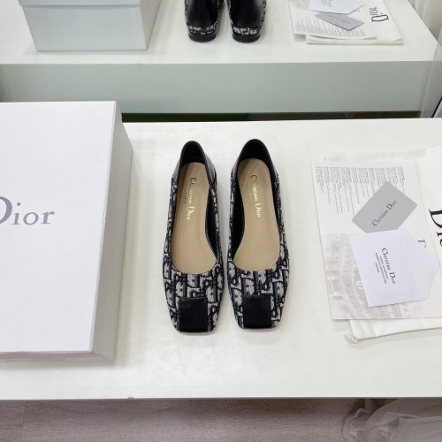 Dior Womens Shoes Sandals Fashion Pumps Luxury Brand D-Doll Flat PUMP with Original Box