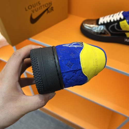 Louis Vuitton Men Shoes Fashion Sneakers Design Luxury Brand LVXNIKE Air Force Sneakers with Original Box