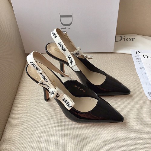 Dior Women Shoes Luxury Design Fashion Type High Heel Shoes for Wedding Style J'ADIOR SLINGBACK PUMP
