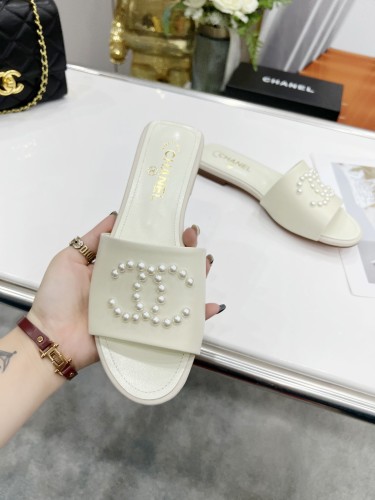 Chanel Womens Shoes Sandals Slippers Luxury Brand Design with Original Box