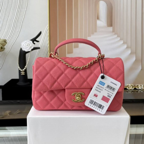 Chanel Womens Bags Crossbody Bag Classic Handbag CF Mini Luxury Brand with Original Box