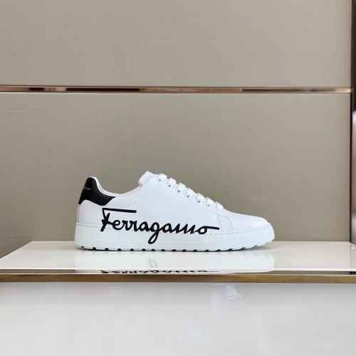 Salvatore Ferragamo Mens Shoes Sneakers Luxury Brand Fashion Shoes For Men with Original box