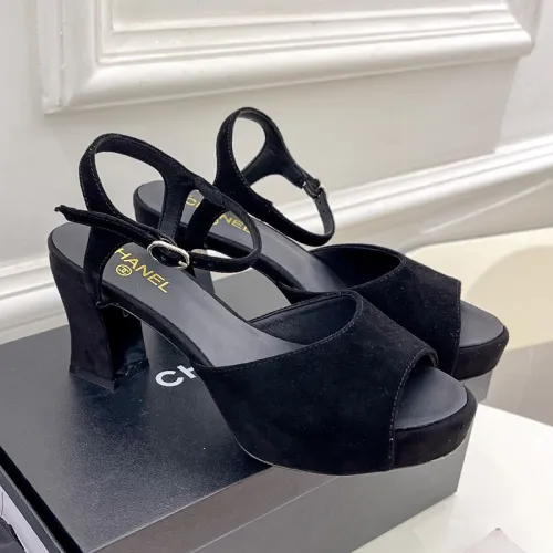 Chanel Womens Shoes Pumps Fashion Sandals Summer Design 7.5cm Heel Luxury Brand Design with Original Box
