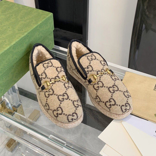 Gucci Mens Shoes Casual Loafers Design Luxury Brand Black Leather Princetown with Original Box