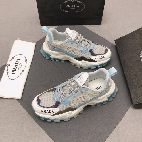 Prada Men Shoes Luxury Brand Sneakers