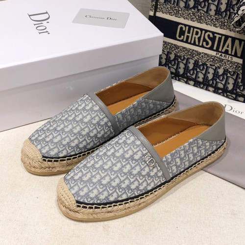 Dior Women Shoes Luxury Brand Design Dior Granville Espadrille Women Shoes with Box