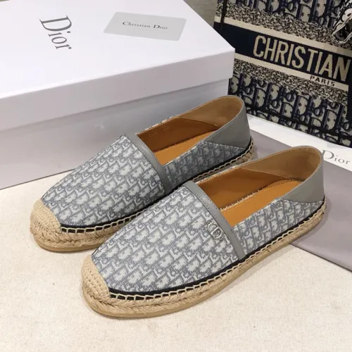 Dior Women Shoes Luxury Brand Design Dior Granville Espadrille Women Shoes with Box