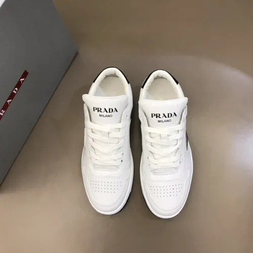 Prada Mens Shoes Sneakers Casual Shoes for Men Luxury Brand Breathable Fashion Sneakers with Original Box