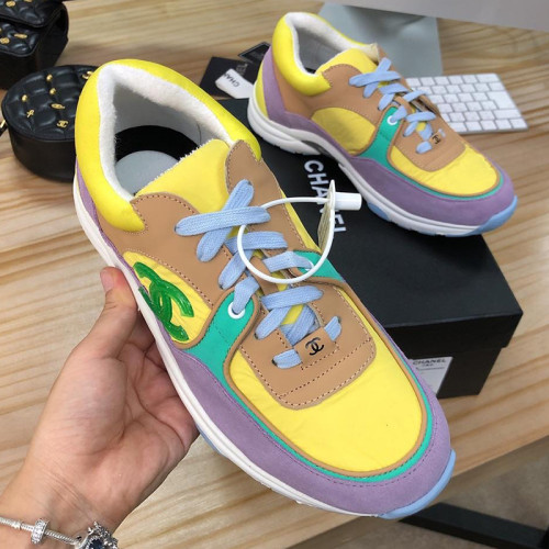 Chanel Mens Shoes Sneakers Luxury Brand Sports Shoes Breathable Design with Original Box