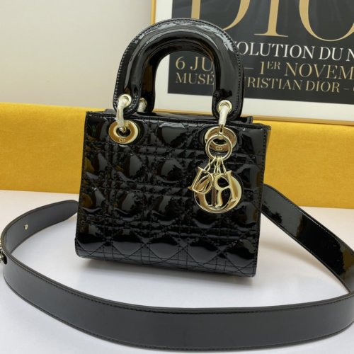 Dior Womens Bags Handbags Luxury Fashion LADY DIOR D-LITE BAG with Original Box