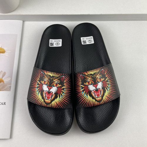 Gucci Mens Shoes Sandals Slides Slippers Luxury Brand Thick Sole Design with Original Box