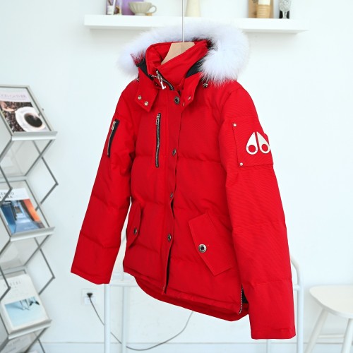 Moose Knuckles Design Mens Womens Winter Windprood Down Jackets Keep Warm 90% White Duck Down