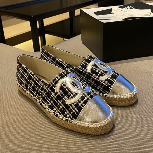 Chanel Women Shoes Fashion Espadrille Luxury Brand Casual Shoes for Women ESPADRILLE with Original Box Espadrilles