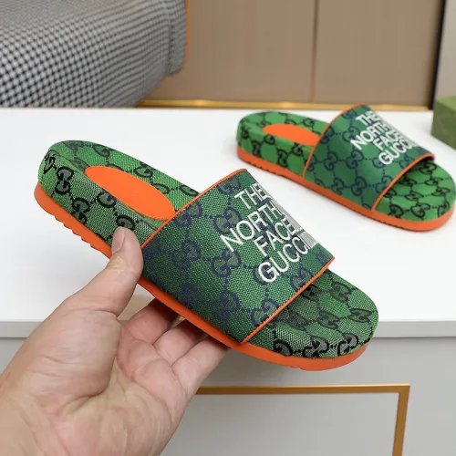 Gucci Womens Shoes Sandals Slides Slippers Luxury Brand Thick Sole Design Women's GG canvas slide sandal with Original Box 624695 H6320 9763
