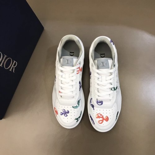 Dior Men Shoes Sneakers Luxury B27 Sneaker Fashion Sneakers Lace-Up with Original Box