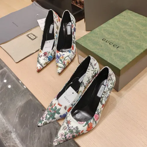Gucci x Balenciaga Womens Shoes Slingback Pumps High Heel Luxury Brand Wedding Fashion Shoes for Women with Original Box
