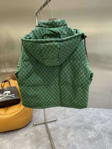 Gucci X The North Face Design Mens Womens Winter Windprood Down Jackets Keep Warm 90% White Duck Down