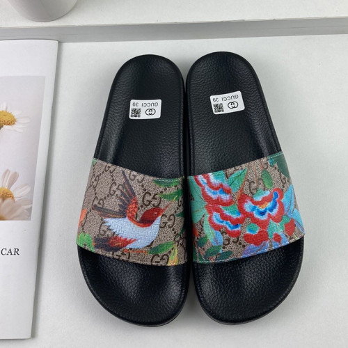 Gucci Mens Shoes Sandals Slides Slippers Luxury Brand Thick Sole Design with Original Box