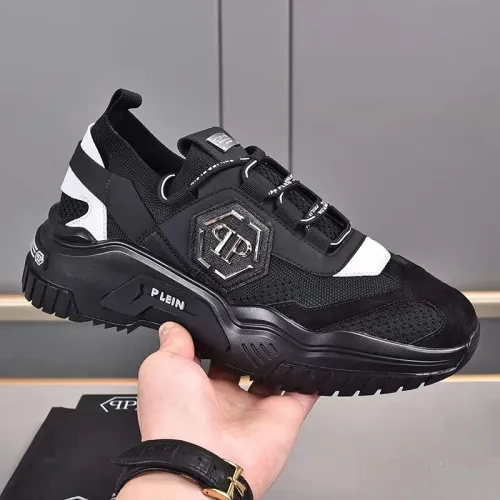Philipp Plein Men Shoes Sneakers Low Top Sneaker Fashion Design Luxury Brand Trainer Predator TM with Original Box