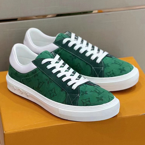 Louis Vuitton Men Shoes Sneakers Luxury Brand LV OLLIE SNEAKER with Original Box