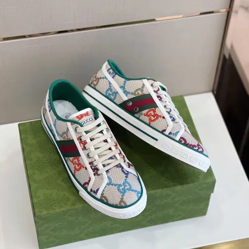 Gucci Womens Shoes Sneakers Luxury Brand Women's Gucci Tennis 1977 sneaker ‎663257 2UX10 9070 with Original Box