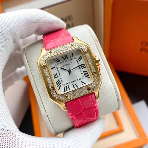 Cartier SA Watch Luxury Brand Design Fashion Type with Original Box