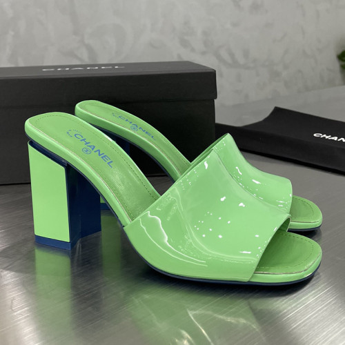 Chanel Womens Shoes Sandals Slippers Luxury Brand Design with Original Box 8.5cm Heel Women Slippers