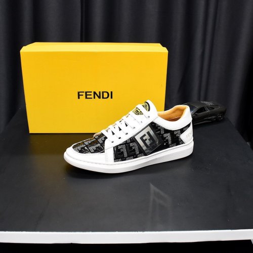 Fendi Mens Shoes Fashion Sneakers Luxury Brand Casual Shoes for Men with Original Box