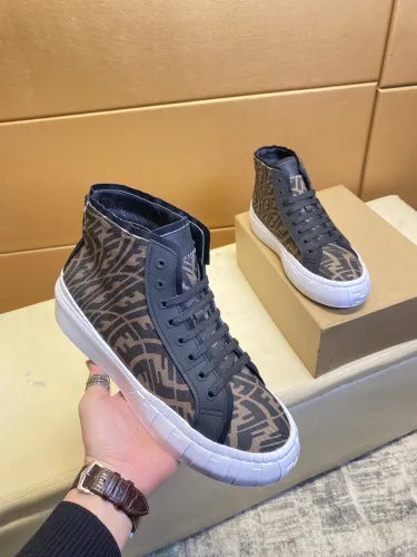 Fendi Mens Shoes Fashion Sneakers Luxury Brand Casual Shoes for Men with Original Box