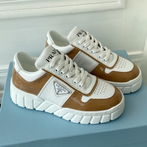 Prada Womens Shoes Casual Luxury Brand Breathable Sneakers with Original Box