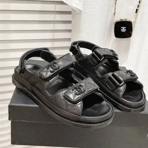 Chanel Womens Shoes Sandals Slippers Luxury Brand Design with Original Box