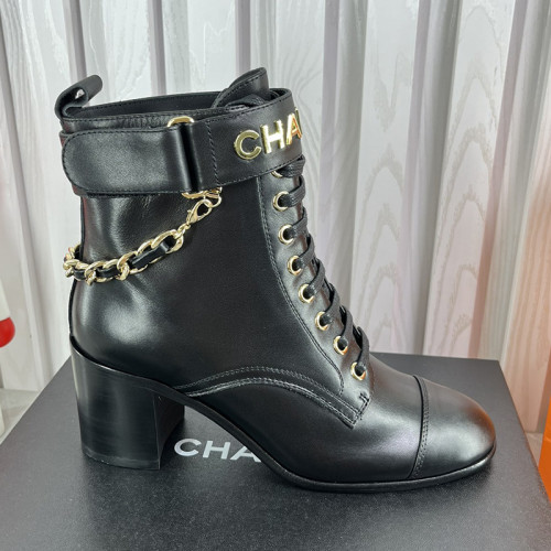 Chanel Womens Shoes Boots Luxury Brand Design with Original Box Women Fashion Ankle Boots 6cm Heel