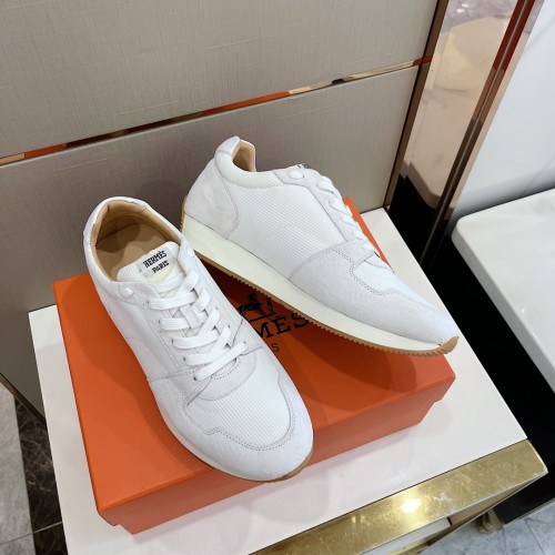 Hermes Mens Casual Shoes Fashion Sneakers Luxury Brand with Original Box