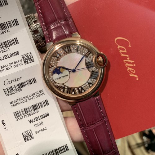 Cartier SA Watch Luxury Brand Design Fashion Type with Original Box