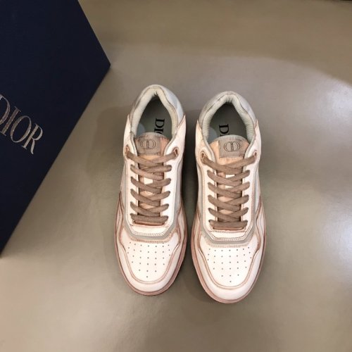 Dior Men Shoes Sneakers Luxury B27 Sneaker Fashion Sneakers Lace-Up with Original Box