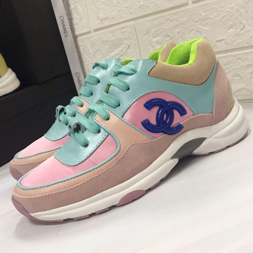 Chanel Mens Shoes Sneakers Luxury Brand Sports Shoes Breathable Design with Original Box