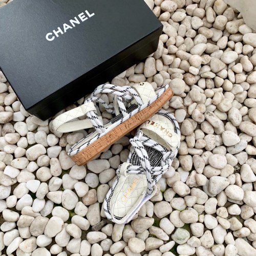 Chanel Womens Shoes Sandals Summer Luxury Brand Slippers Slides Sandals for Women with Original Box