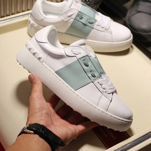 Valentino Garavani Open Sneaker With Metallic Band Mens Shoes Luxury Brand with Original Box
