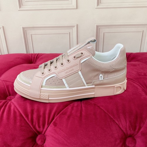 Dolce&Gabbana Womens Shoes Sneakers Luxury Brand Calfskin Custom 2.Zero sneakers CS1973AQ7118B441
