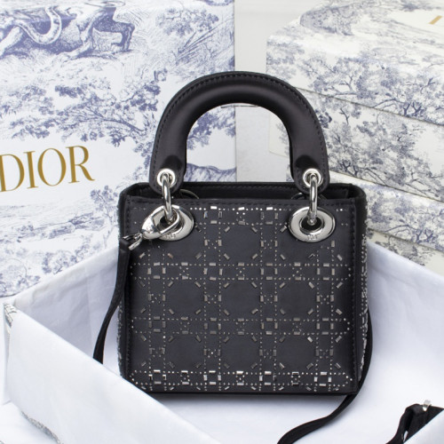 Dior Womens Bags Handbags Luxury Fashion LADY DIOR D-LITE BAG with Original Box