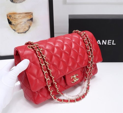 Chanel Womens Bags Crossbody Bag Classic CF Luxury Brand with Original Box