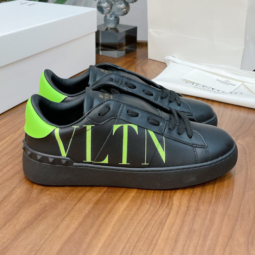 Valentino Men Shoes Fashion Design Luxury Brand OPEN SNEAKER WITH VLTN PRINT with Original Box WY2S0830XZUKR5