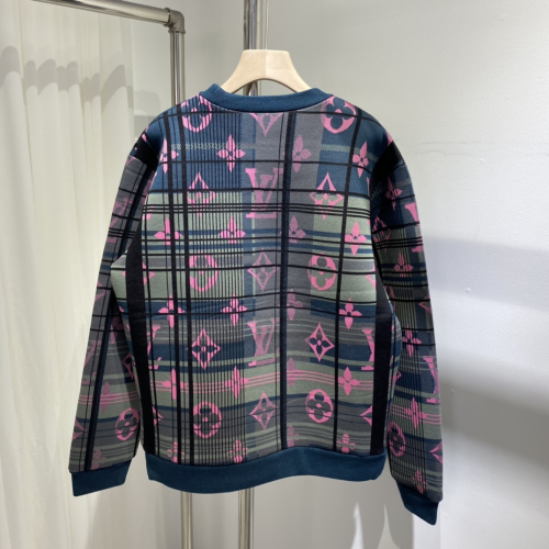 Louis Vuitton Mens Sweater Luxury Brand Mens Knitwear Top Quality MONOGRAM JACQUARD SWEATSHIRT 1A8P0K