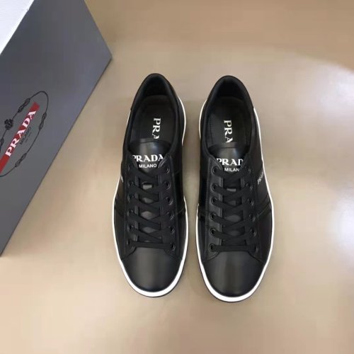 Prada Mens Shoes Sneakers Casual Shoes for Men Luxury Brand Breathable Fashion Sneakers with Original Box