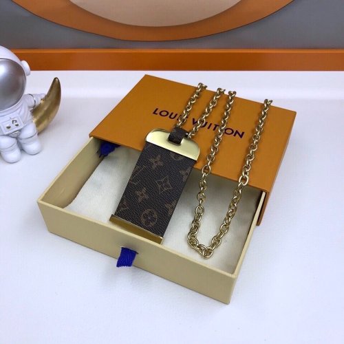 Louis Vuitton Luxury Men Womens Necklace