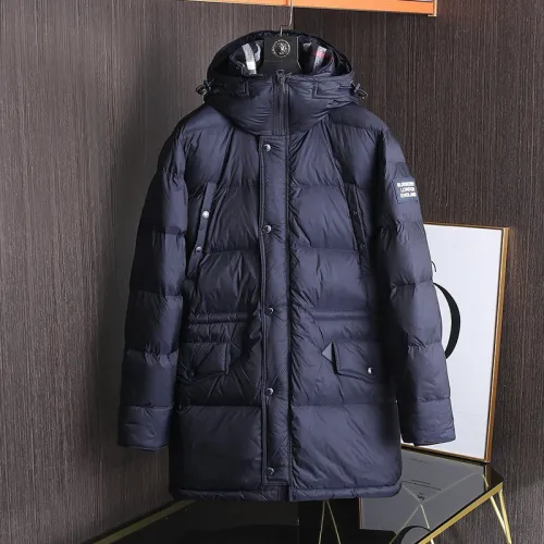 Burberry Design Mens Womens Winter Windprood Down Jackets Keep Warm 90% White Duck Down