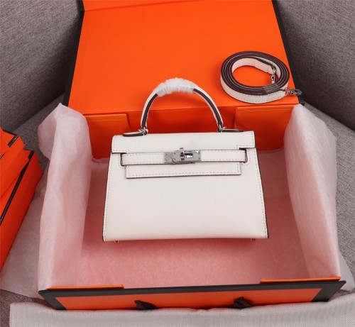 Hermes Womens Bags Handbags Luxury Brand Fashion Hermès Kelly Mini Kelly Second Generation Totes